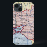 MAP: UKRAINE, c1906 Case-Mate iPhone Hülle<br><div class="desc">Map of Ukraine-speaking areas inside Ukraine and outside borders. Lithograph,  C1906.</div>