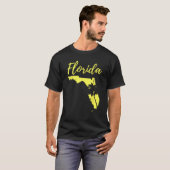 Map USA Amerika T-Shirt (Vorne ganz)