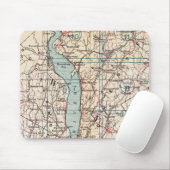 Map Westchester Landkreis, New York Mousepad (Mit Mouse)