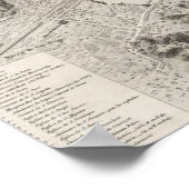 Mapa da cidade do Rio de Janeiro (1820) Poster (Ecke)