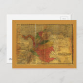 Mapa de la Republica de Colombia (1912) Postkarte (Vorne/Hinten)