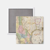 Mapa de los Estados Unidos De Mejico Magnet (Vorderseite/Rückseite)