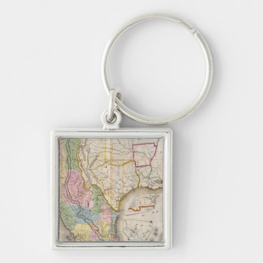 Mapa de los Estados Unidos de Mejico Schlüsselanhänger (Vorne)