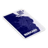 Mapa de Maracaibo - Venezuela Reiseplan Magnet (Rechte Seite)
