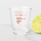 MAPA DE SANTA CATARINA. SAMER BRASIL SCHNAPSGLAS (Rückseite)