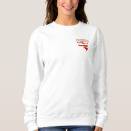 MAPA DE SANTA CATARINA. SAMER BRASIL SWEATSHIRT