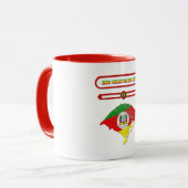 MAPA DO RIO GRANDE DO SUL. SAMER BRASIL TASSE (Vorderseite Links)