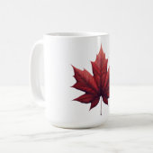 Mapel Leaf, Ahornblatt Kaffeetasse (Vorderseite Links)