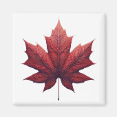 Mapel Leaf, Ahornblatt Magnet (Vorne)