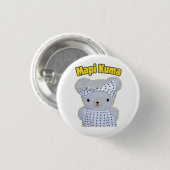 Mapi Kuma Knöpfe Button (Vorne & Hinten)