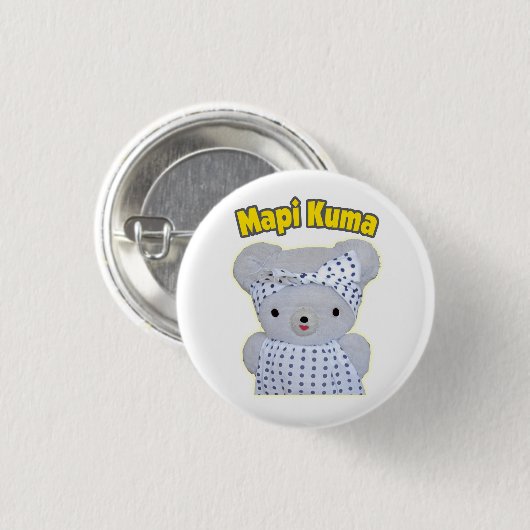 Mapi Kuma Knöpfe Button (Vorne & Hinten)