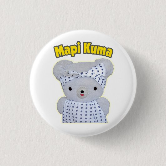 Mapi Kuma Knöpfe Button (Vorderseite)