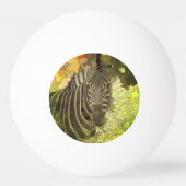 Mapified - Zebra Tischtennisball (Rückseite)