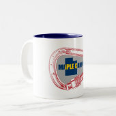 Maple Canyon Klettergarten Zweifarbige Tasse (Vorderseite Links)