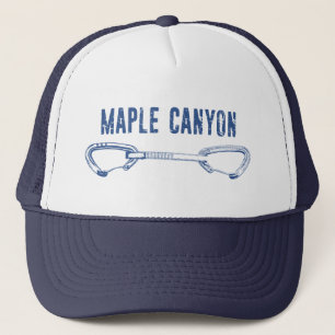 Maple Canyon Klettersteig Schnellziehen Truckerkappe