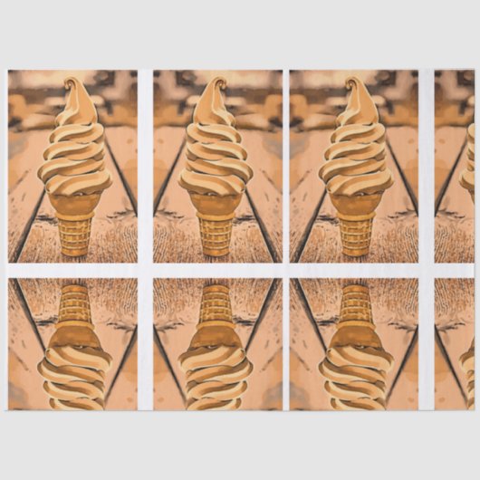 Maple Creemee Tissue Paper Seidenpapier (Vorderseite)