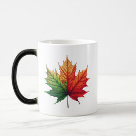 Maple Fall Leaf Morphing Verwandlungstasse