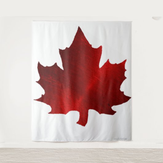 MAPLE LEAF JELLO WANDTEPPICH (Vorderseite)
