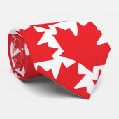 MAPLE LEAF-KRAWATTE KRAWATTE (Gerollt)