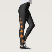 Maple Leaf Leggings Benutzerdefinierte Kanada Legg (Rechts)