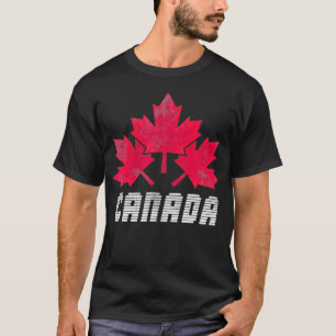 Maple Leaf Proud kanadische Flagge Ottawa Geschenk T-Shirt