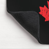 Maple Leaf reckt Kanada Lustiger kanadischer Eisho Mousepad (Ecke)