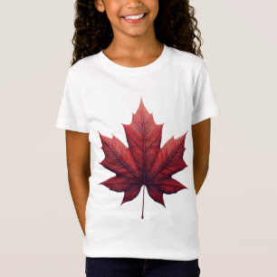 Maple Leaf T-Shirt, Kids Apparel, Fall Clothing T-Shirt