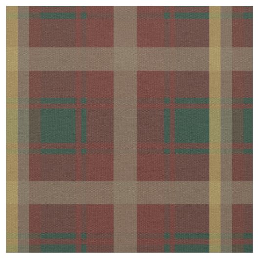 Maple Leaf Tartan Stoff (Nahaufnahme)