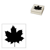 Maple Leaf Wood Art Briefmarke Gummistempel (Stempel)