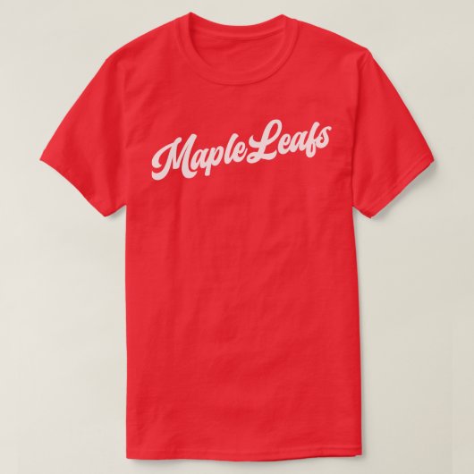 Maple Leafs Retro Toronto Maple Leafs T-Shirt (Design vorne)