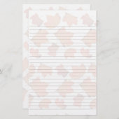 Maple Leaves Lined Writing Paper  Briefpapier (Vorne/Hinten)