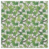 Maple leaves on white stoff (Muster)