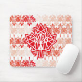 MAPLE MADE WITH TRIANGLES CANADA FLAG BY MASANSER MOUSEPAD (Mit Mouse)
