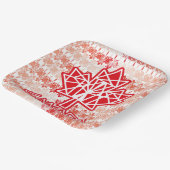 MAPLE MADE WITH TRIANGLES CANADA FLAG BY MASANSER PAPPTELLER (Gewinkelt)