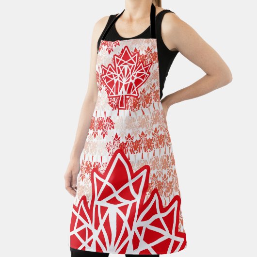 MAPLE MADE WITH TRIANGLES CANADA FLAG BY MASANSER SCHÜRZE (InSitu)