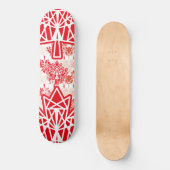 MAPLE MADE WITH TRIANGLES CANADA FLAG BY MASANSER SKATEBOARD (Vorderseite)