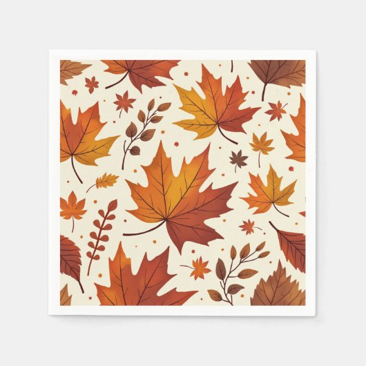 Maple Napkin Serviette (Vorderseite)
