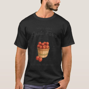 Maple Ridge Apfel Farm Sweet Crisp Obstgarten Ernt T-Shirt