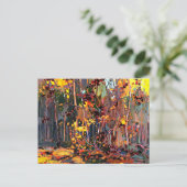 Maple Saplings, Kunstmalerei von Tom Thomson, Postkarte (Stehend Vorderseite)