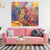 Maple Saplings Oktober | Tom Thomson | Leinwanddruck (Insitu (Wohnzimmer))