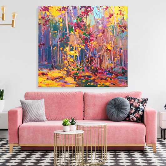 Maple Saplings Oktober | Tom Thomson | Leinwanddruck (Insitu (Wohnzimmer))