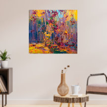 Maple Saplings Oktober | Tom Thomson |