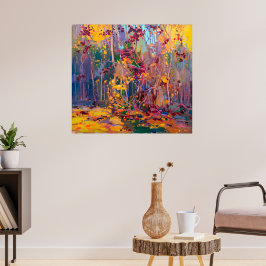 Maple Saplings Oktober | Tom Thomson | Poster