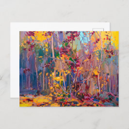 Maple Saplings Oktober | Tom Thomson | Postkarte