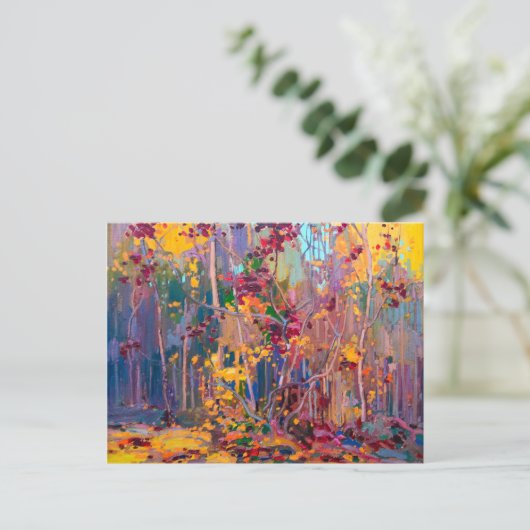 Maple Saplings Oktober | Tom Thomson | Postkarte (Stehend Vorderseite)
