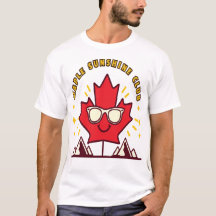 Maple Sunshine Club Kanada Süßes Sommer T-Shirt Ca