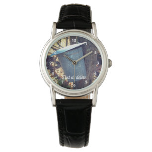 Maple Syrup Sap Bucket on Tree Personalized Armbanduhr