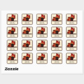 "Maple Syrup Square" Aufkleber (Blatt)