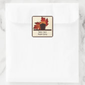 "Maple Syrup Square" Aufkleber (Tasche)