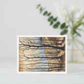 Maple Woods Postkarte (Stehend Vorderseite)